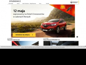 Autoryzowany serwis marki  Renault, pod Warszawą.